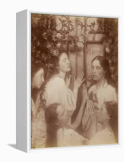 Have We Not Heard the Bridegroom Is So Sweet, August 1874-Julia Margaret Cameron-Framed Premier Image Canvas