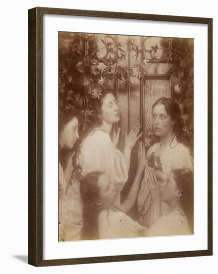 Have We Not Heard the Bridegroom Is So Sweet, August 1874-Julia Margaret Cameron-Framed Photographic Print