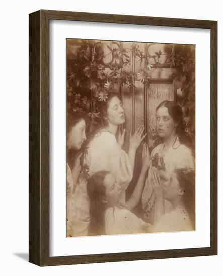 Have We Not Heard the Bridegroom Is So Sweet, August 1874-Julia Margaret Cameron-Framed Photographic Print