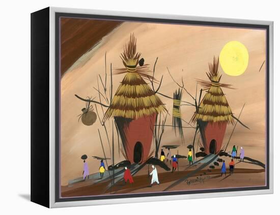 Have You Been to Africa, 2008-Oglafa Ebitari Perrin-Framed Premier Image Canvas