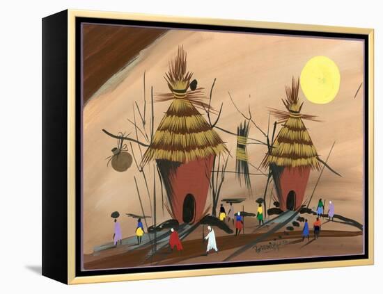 Have You Been to Africa, 2008-Oglafa Ebitari Perrin-Framed Premier Image Canvas