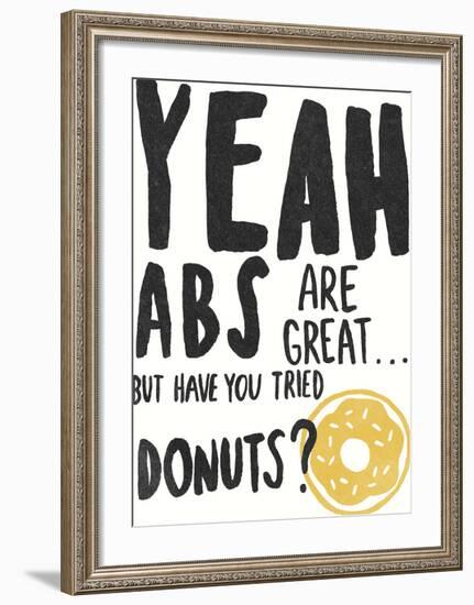 Have You Tried Donuts?-Kristine Hegre-Framed Giclee Print