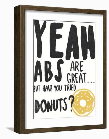 Have You Tried Donuts?-Kristine Hegre-Framed Giclee Print