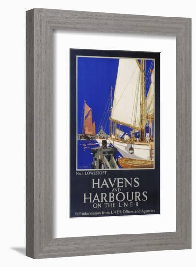 Havens and Harbours-null-Framed Art Print