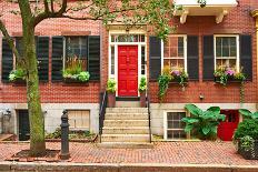 Street at Beacon Hill Neighborhood, Boston, Usa.-haveseen-Photographic Print