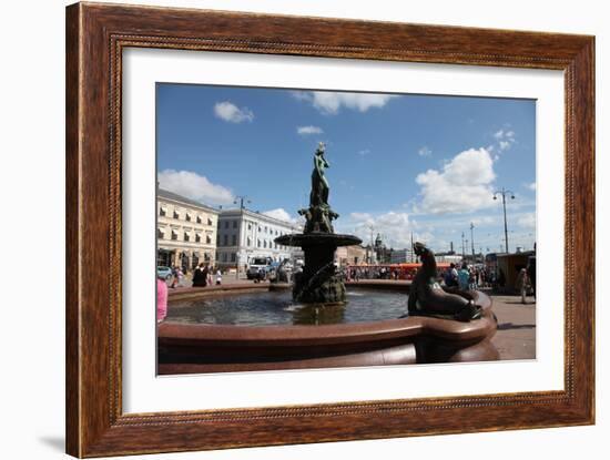 Havis Amanda Fountain, Helsinki, Finland, 2011-Sheldon Marshall-Framed Photographic Print