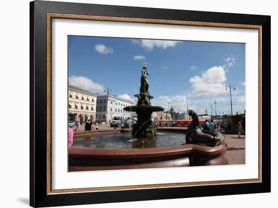 Havis Amanda Fountain, Helsinki, Finland, 2011-Sheldon Marshall-Framed Photographic Print