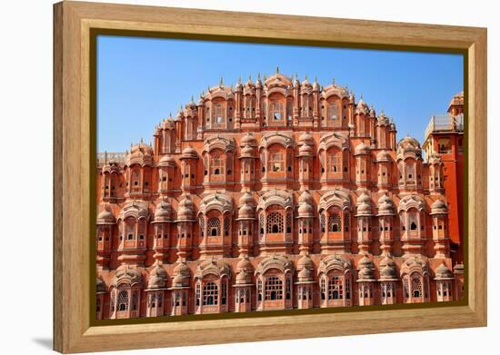 Hawa Mahal (Palace of Winds), Built in 1799, Jaipur, Rajasthan, India, Asia-Godong-Framed Premier Image Canvas