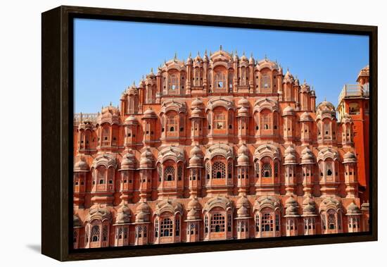 Hawa Mahal (Palace of Winds), Built in 1799, Jaipur, Rajasthan, India, Asia-Godong-Framed Premier Image Canvas