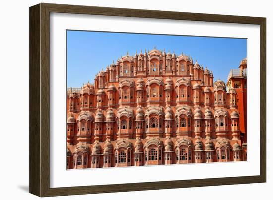 Hawa Mahal (Palace of Winds), Built in 1799, Jaipur, Rajasthan, India, Asia-Godong-Framed Photographic Print