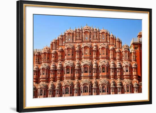 Hawa Mahal (Palace of Winds), Built in 1799, Jaipur, Rajasthan, India, Asia-Godong-Framed Photographic Print