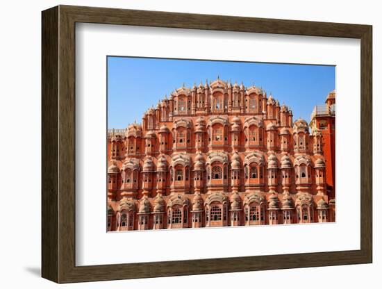 Hawa Mahal (Palace of Winds), Built in 1799, Jaipur, Rajasthan, India, Asia-Godong-Framed Photographic Print