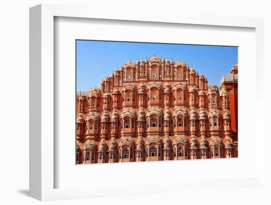 Hawa Mahal (Palace of Winds), Built in 1799, Jaipur, Rajasthan, India, Asia-Godong-Framed Photographic Print