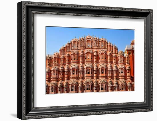 Hawa Mahal (Palace of Winds), Built in 1799, Jaipur, Rajasthan, India, Asia-Godong-Framed Photographic Print