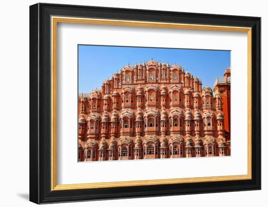 Hawa Mahal (Palace of Winds), Built in 1799, Jaipur, Rajasthan, India, Asia-Godong-Framed Photographic Print