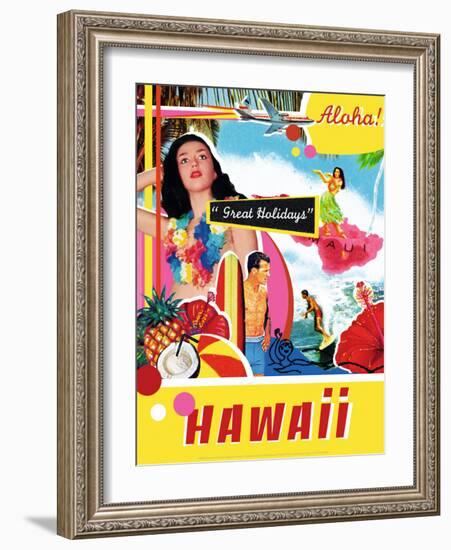 Hawai-Natali-Framed Art Print