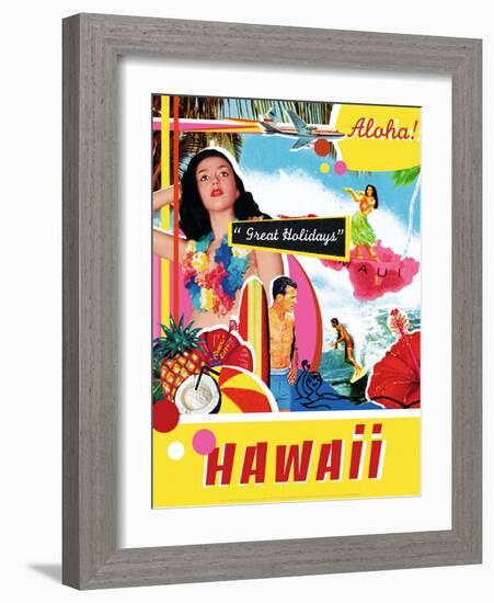 Hawai-Natali-Framed Art Print