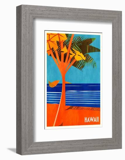 Hawaii, 1955-Bo Anderson-Framed Photographic Print