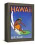 Hawaii Air Travel-Jean Pierre Got-Framed Stretched Canvas