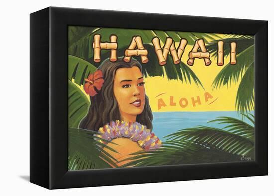 Hawaii, Aloha-Kerne Erickson-Framed Stretched Canvas