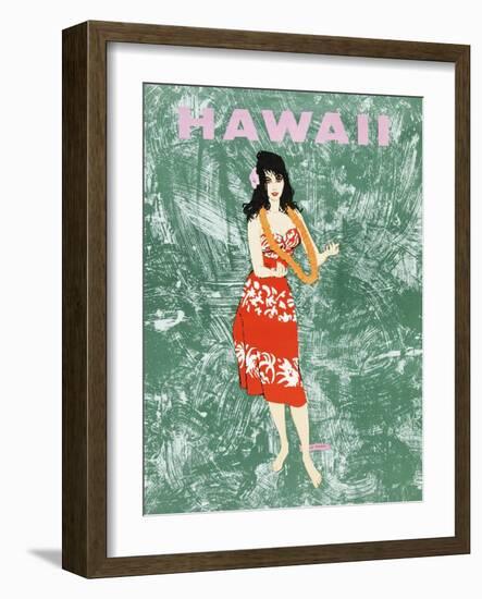 Hawaii Beckons-Al Moore-Framed Art Print