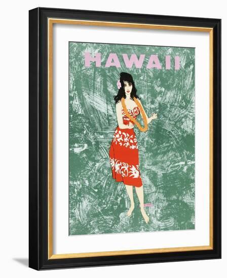 Hawaii Beckons-Al Moore-Framed Art Print