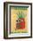 Hawaii by Jet - Pan American Airlines (PAA) - Mr. Pineapple Head-Phillips-Framed Art Print