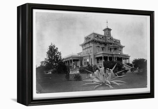 Hawaii High School-Library of Congress-Framed Premier Image Canvas