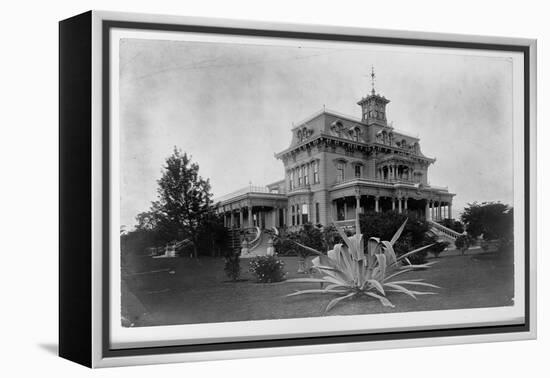 Hawaii High School-Library of Congress-Framed Premier Image Canvas