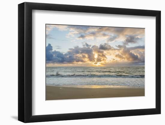 Hawaii, Kauai, Kealia Beach Sunrise-Rob Tilley-Framed Premium Photographic Print