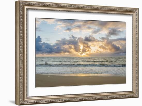 Hawaii, Kauai, Kealia Beach Sunrise-Rob Tilley-Framed Photographic Print