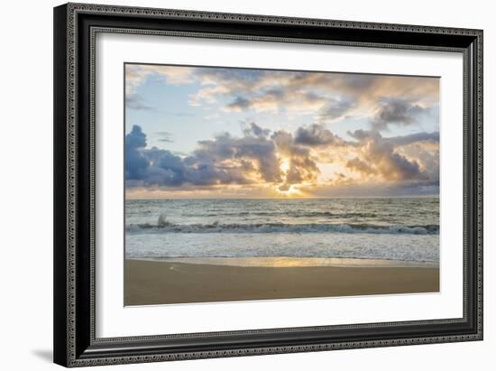 Hawaii, Kauai, Kealia Beach Sunrise-Rob Tilley-Framed Photographic Print