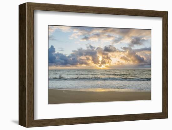 Hawaii, Kauai, Kealia Beach Sunrise-Rob Tilley-Framed Photographic Print