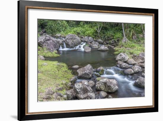 Hawaii, Kauai, Limahuli Garden and Preserve-Rob Tilley-Framed Photographic Print