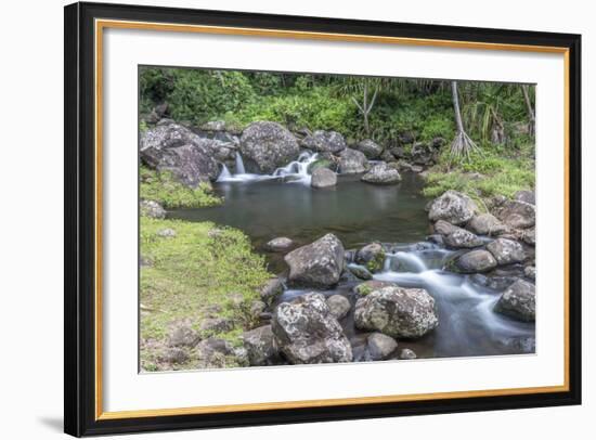 Hawaii, Kauai, Limahuli Garden and Preserve-Rob Tilley-Framed Photographic Print