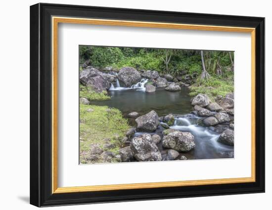 Hawaii, Kauai, Limahuli Garden and Preserve-Rob Tilley-Framed Photographic Print