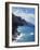 Hawaii, Kauai, Waves from the Pacific Ocean Along the Na Pali Coast-Christopher Talbot Frank-Framed Photographic Print