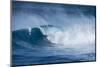 Hawaii, Maui. Kai Lenny Surfing Monster Waves at Pe'Ahi Jaws, North Shore Maui-Janis Miglavs-Mounted Photographic Print