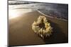 Hawaii, Maui, Lie on Kihei Beach with Reflections in Sand-Terry Eggers-Mounted Photographic Print