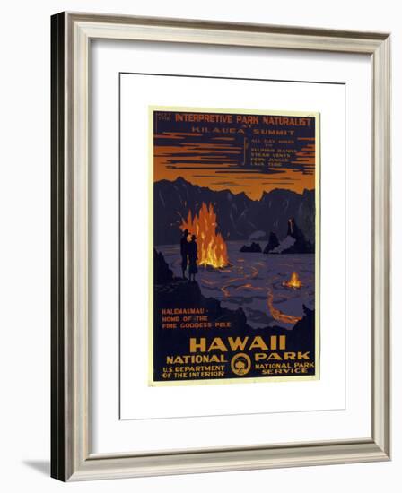 Hawaii National Park-null-Framed Giclee Print
