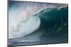 Hawaii, Oahu, Large Waves Along the Pipeline Beach-Terry Eggers-Mounted Photographic Print