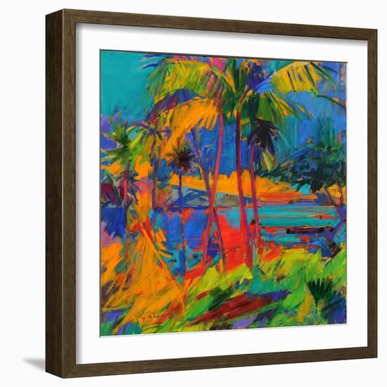 Hawaii Optical, 2024 (Oil on Canvas)-Peter Graham-Framed Giclee Print