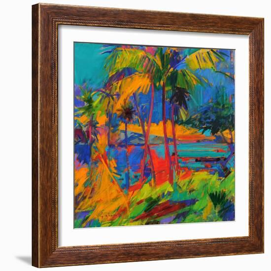 Hawaii Optical, 2024 (Oil on Canvas)-Peter Graham-Framed Giclee Print