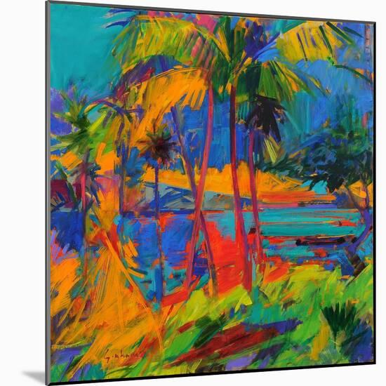 Hawaii Optical, 2024 (Oil on Canvas)-Peter Graham-Mounted Giclee Print