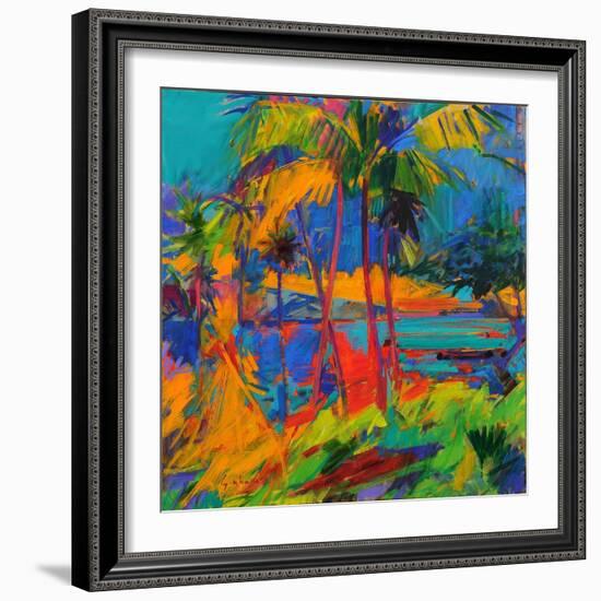 Hawaii Optical, 2024 (Oil on Canvas)-Peter Graham-Framed Giclee Print