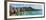 Hawaii Panoramic Honolulu City Travel Landscape Banner Background of Waikiki Beach and Diamond Head-Maridav-Framed Photographic Print