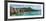 Hawaii Panoramic Honolulu City Travel Landscape Banner Background of Waikiki Beach and Diamond Head-Maridav-Framed Photographic Print