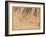 Hawaii - Panoramic Map of Honolulu-Lantern Press-Framed Art Print