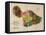 Hawaii - Panoramic Maui Island Map-Lantern Press-Framed Stretched Canvas