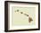 Hawaii State Map-Lanre Adefioye-Framed Giclee Print